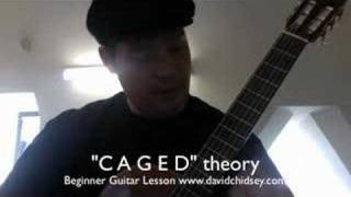 Beginner Guitar Lesson CAGED theory