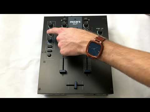 DJ Mischpult - Mixars Cut MkII - Aufbau, Anschluss und Funktionen