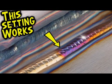 the 3 BEST SETTINGS to start tig welding STAINLESS