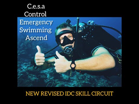 CESA/CONTROLLED EMERGENCY SWIMMING ASCEND/ PADI SKILL CIRCUIT FOR DIVEMASTER OR IDC COURSES