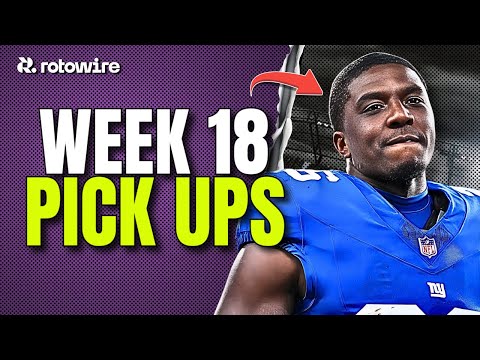 Thumbnail for Week 18 Early Waiver Wire Adds II Fantasy Football