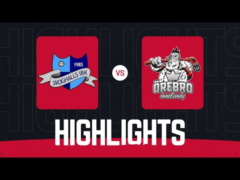 Highlights: Skoghalls IBK - IBF Örebro