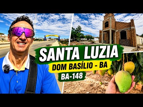 Santa Luzia Hoje: Bairro Cresce às Margens da BA-148 | Caminhada em Dom Basílio 4K