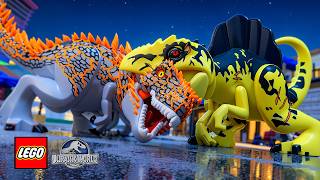 LEGO Jurassic World: T-Rex Alpha 06 vs Giganotossauro