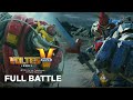 Voltes V Legacy Voltes V Versus Namazuka Full Battle