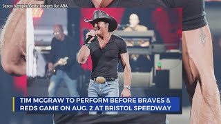 Tim McGraw to perform before MLB Speedway Classic