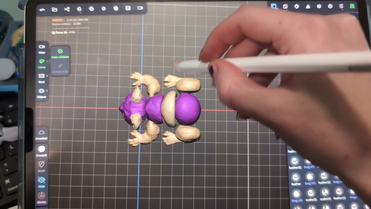 Nomad Sculpt Selection Tip