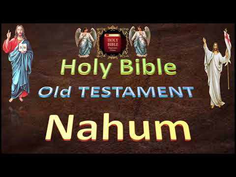 34.  Nahum Holy Bible Old Testament (Einglish)