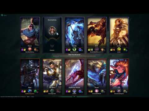 Chill league of legends gameplay #2 Shen vs Yasuo TOPLANE