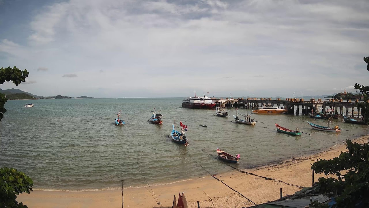 Live webcam view of Big Buddha Pier, Koh Samui