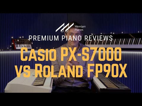 🎹﻿ Casio PX-S7000 vs Roland FP90X - Digital Piano Review & Demo ﻿🎹