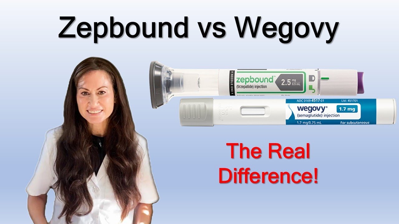 Zepbound vs Wegovy vs Mounjaro vs Ozempic! How does Zepbound work?