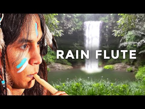 Native American Flute Music and Rain - Relaxing Music, Meditation Music, Deep Calm Music