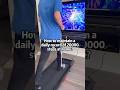 How to get 20000 steps at home? The secret is hidden in this treadmill! #walking #homeworkout #short