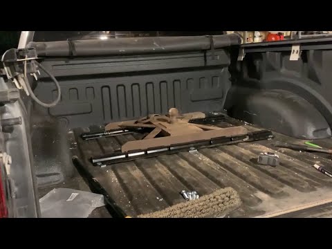 Installing Fifth-wheel Rails in a 2018 F-150