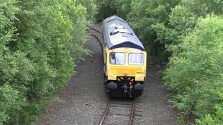 preview picture of video '66842 Near Springburn at 15:15 on 26/6/09'