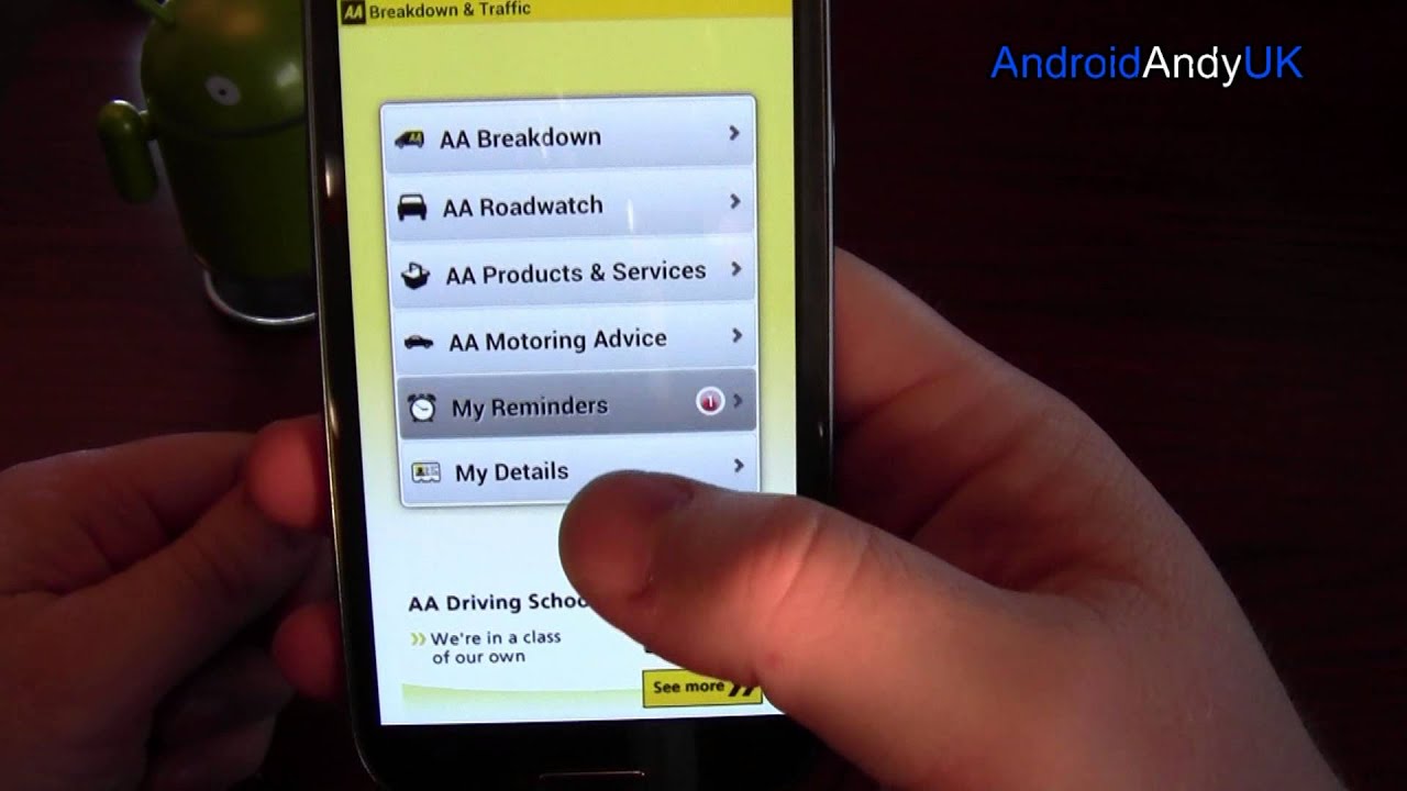 Official AA Android App Review