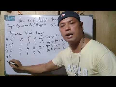 How to Calculate Board Feet