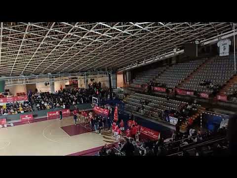 Presentación de la Cultural y Deportiva Leonesa ante el Círculo Gijón Baloncesto. Temporada 25/26