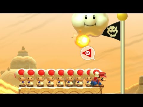 Super Mario Maker 2 - All Toad Rescue Missions
