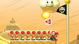 Super Mario Maker 2 - All Toad Rescue Missions