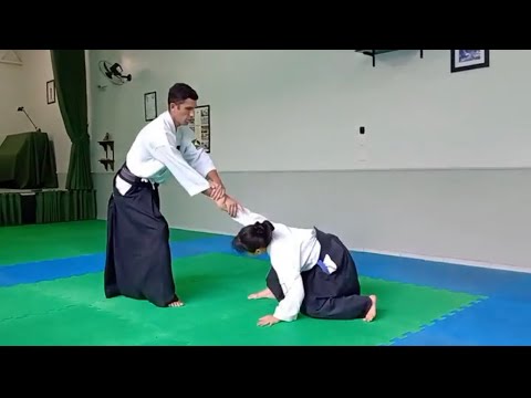 Ai hanmi katate dori nikyo renkawaza kotegaeshi - Sensei Rodrigo Pitta