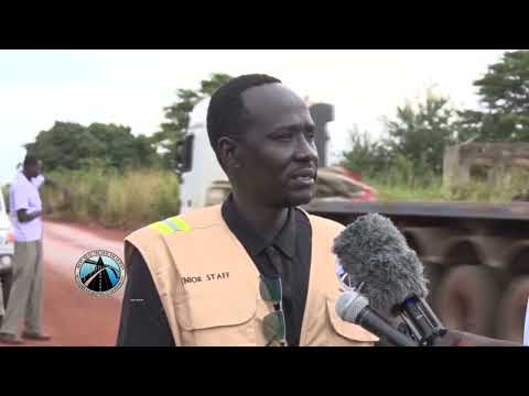Juba - Nimule Road at Moli Payam