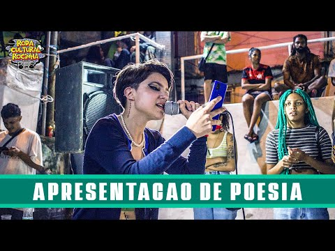 | POESIA MARGINAL COM "JUH ALTÃO" | Roda Cultural da Rocinha: 76ª EDIÇÃO