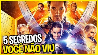 Homem Formiga e a Vespa  quantum mania 5 CURIOSIDADES