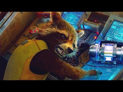 Guardians Of The Galaxy Prison Break Scene | Guardians of the Galaxy (2014) Movie CLIP 4K