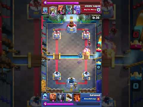 Giant Double prince deck vs sparky - Clash Royale - AlmasDeFuego