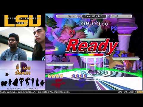 LUST 24 Melee Singles Swiss - Espeon (Fox) vs Magi (Falco)