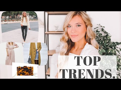 TOP 12 Fall Fashion Trends For 2019!!