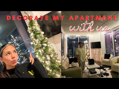 DECORATE MY APARTMENT WITH ME! (ft. my boyfriend & roommate)