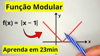 FUNÇÃO MODULAR | AULA COMPLETA | GRÁFICO, MÓDULO, VALOR NUMÉRICO E QUESTÕES