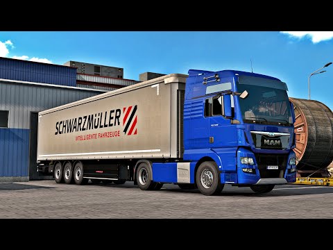 ETS2 1.38 - ProMods 2.50 - MAN TGX 18.480 - Trip: Kovel - Vásárosnamény