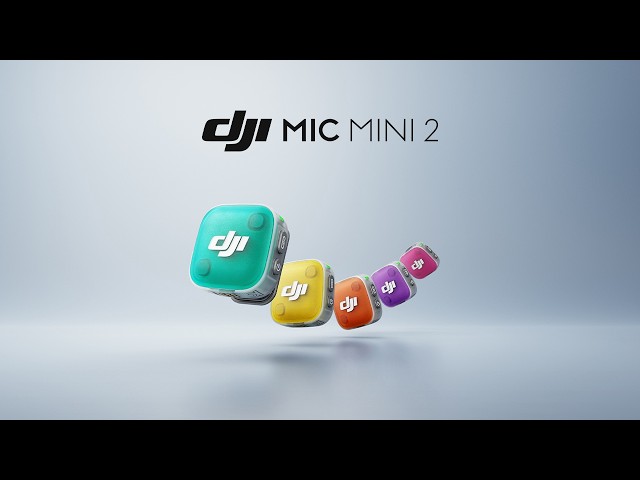 Vidéo DJI MIC MINI 2 (1TX+1RX MOBILE+CHARGING CASE)