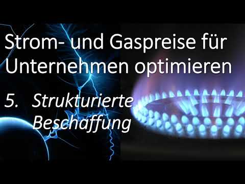 Strom und Gas strukturierte Tranchen Beschaffung