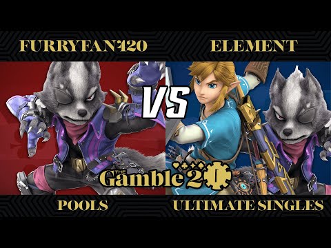 The Gamble 2 Pools - FurryFan420 (Wolf) vs. Element (Link, Wolf) - SSBU