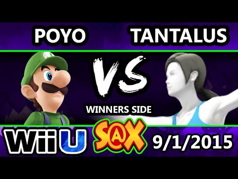S@X 113 - Poyo (Luigi) Vs. VGBC | Tantalus (WFT) SSB4 Tournament - Smash Wii U - Smash 4
