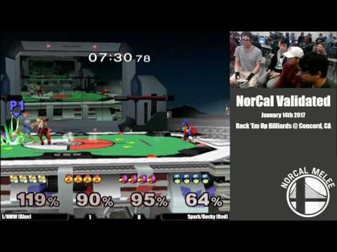 NO.VA #G4 Warm-Up: NMW/L (blue) vs Spark/Rocky (red)
