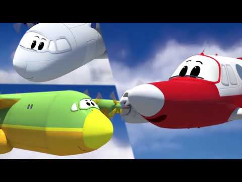 Surat Al Baqarah - Quran For Kids (planes, cars and trucks cartoon)