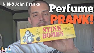 Stink Bomb Perfume Prank On girlfriend