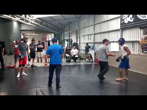 Sparring San ramon entrenamiento  Greivin lopez Round 1