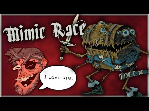 Homebrewing a Mimic Race from the statblock