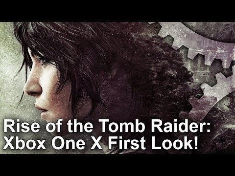 [4K] Rise of the Tomb Raider: Xbox One X vs PS4 Pro First Look Graphics Comparison!