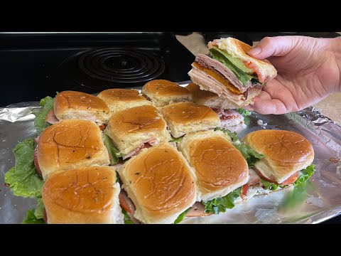 How To Make Club Sandwhich Sliders