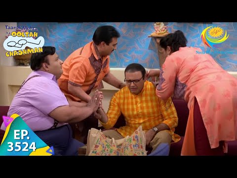 Bhide's Condition Worsens -Taarak Mehta Ka Ooltah Chashmah - Ep 3524 - Full Episode - 30 July 2022