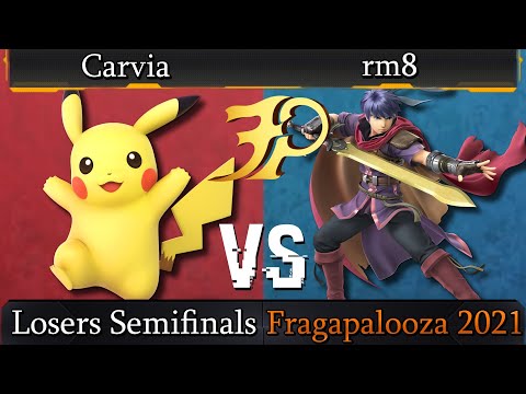 Carvia (Pikachu) Vs. rm8 (Ike) -🎮Fragapalooza 2021 SSBU Losers Semifinals