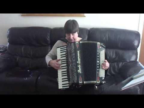 THE WINNER TAKES IT ALL ON ACCORDION BY SANDRA BELL